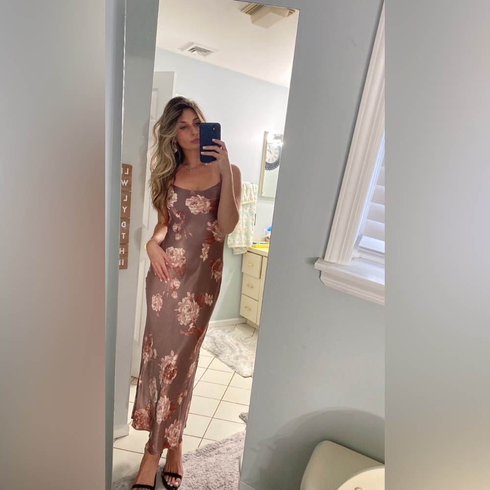 Silk dress from Dynamite